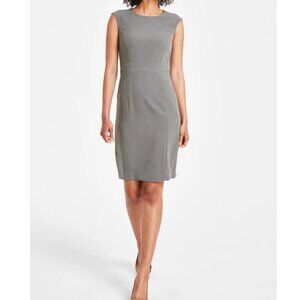 Women's Cap-Sleeve Sheath Dress